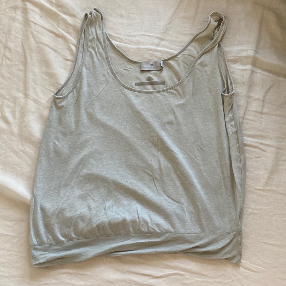 Stella Mocartney grey tank, size M